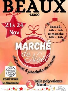 Photo du marché de Noël Marché de Noël artisanat et produits du terroir