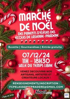 Photo du marché de Noël Marché de Noël des artisans amateurs de Lasserre-Pradère