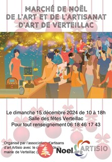 Photo du marché de Noël Marché de Noël d'artisans d'art