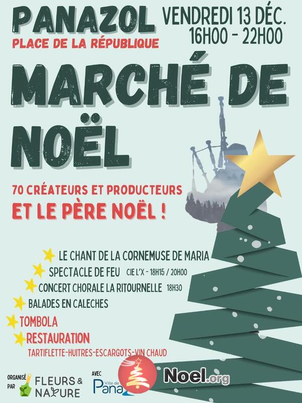 Marché de Noël, Artisans, Créateurs, Producteurs à Panazol