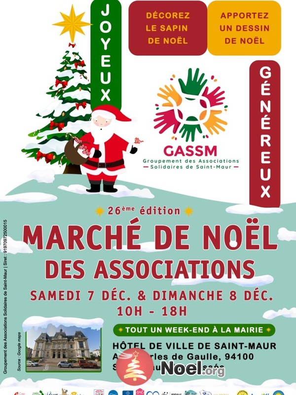 Marché de Noël des associations