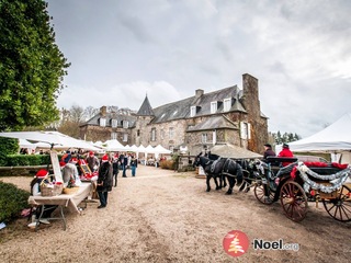 Photo du marché de Noël Marché de noël au château de la motte beaumanoir