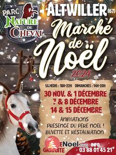 Photo du marché de Noël Marché de Noël au Parc Nature de Cheval