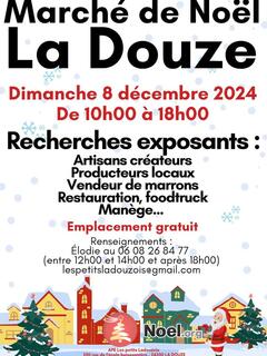 Photo du marché de Noël Marché de Noël au profit des enfants de l'école de La Douze