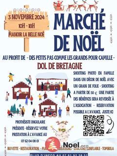 Photo du marché de Noël Marché de Noël au profit de l'association pour Camille