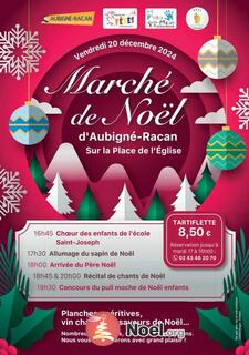 Photo du marché de Noël Marché de Noël d'Aubigné-Racan