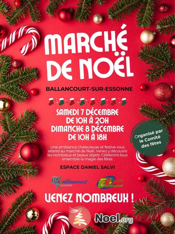 Marché de Noël à Ballancourt sur Essonne