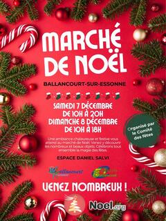 Photo du marché de Noël Marché de Noël à Ballancourt sur Essonne