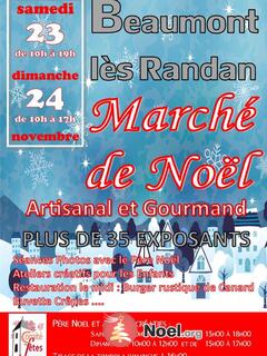 Photo du marché de Noël Marché de Noël de Beaumont les Randan