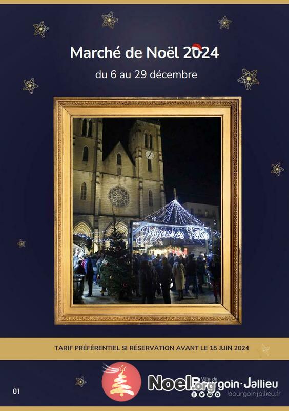 Marché de Noël de Bourgoin-Jallieu (38)