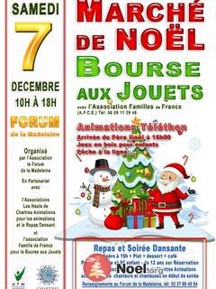 Photo du marché de Noël Marché de Noël, Bourse aux Jouets et animations téléthon