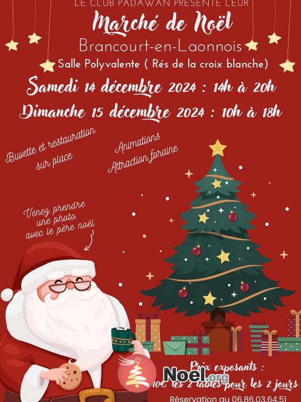 Marché de Noël à Brancourt-en-Laonnois