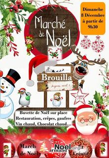 Photo du marché de Noël Marché de Noël de Brouilla