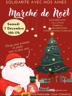 Photo du marché de Noël Marche de noel caritatif