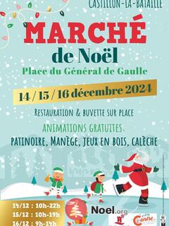 Photo du marché de Noël Marché de Noël Castillon-la-Bataille