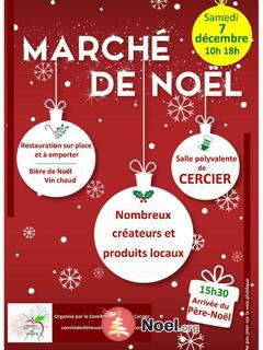 Photo du marché de Noël Marché de Noêl Cercier le 7 décembre 2024