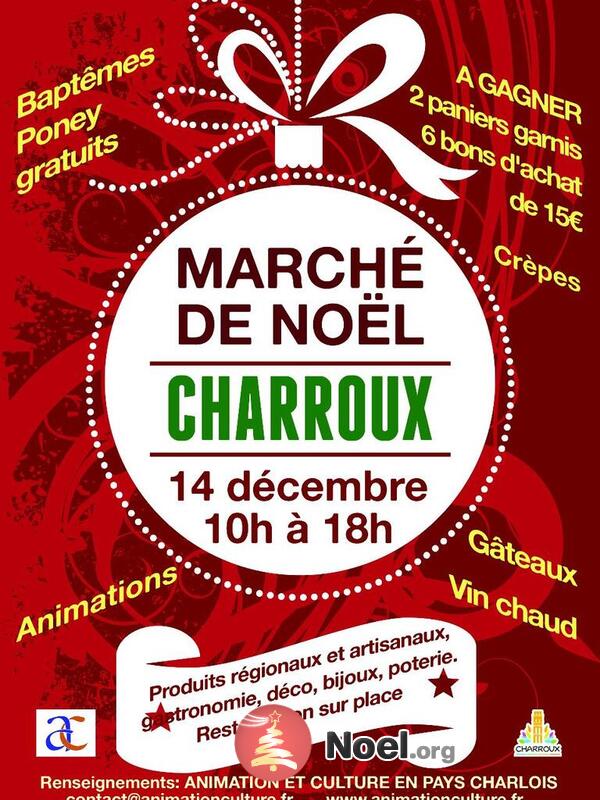 Marché de Noël de Charroux (86)