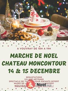 Photo du marché de Noël Marché noel Chateau Moncontour