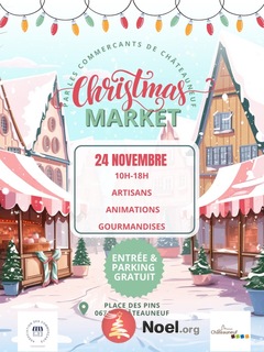 Photo du marché de Noël Marché de Noël de Chateauneuf