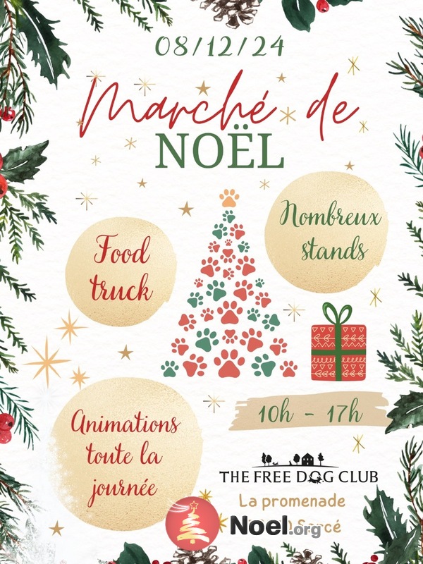 Marché de Noël pour chien du Free Dog Club