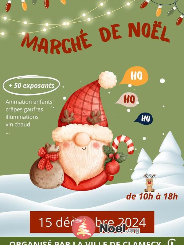 Marché de Noël à Clamecy