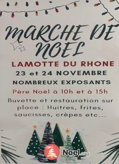 Photo du marché de Noël Marche de Noël club senior