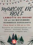 Photo Marche de Noël club senior à Lamotte-du-Rhône