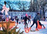 Marché de noël de Compiègne patinoire gratuite