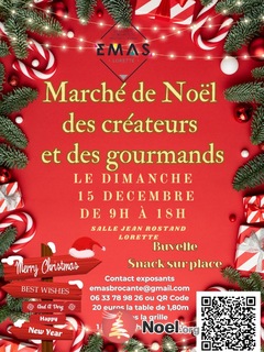 Marché de Noël des créateurs et des gourmands