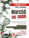 Marché de noël avec créateurs locaux