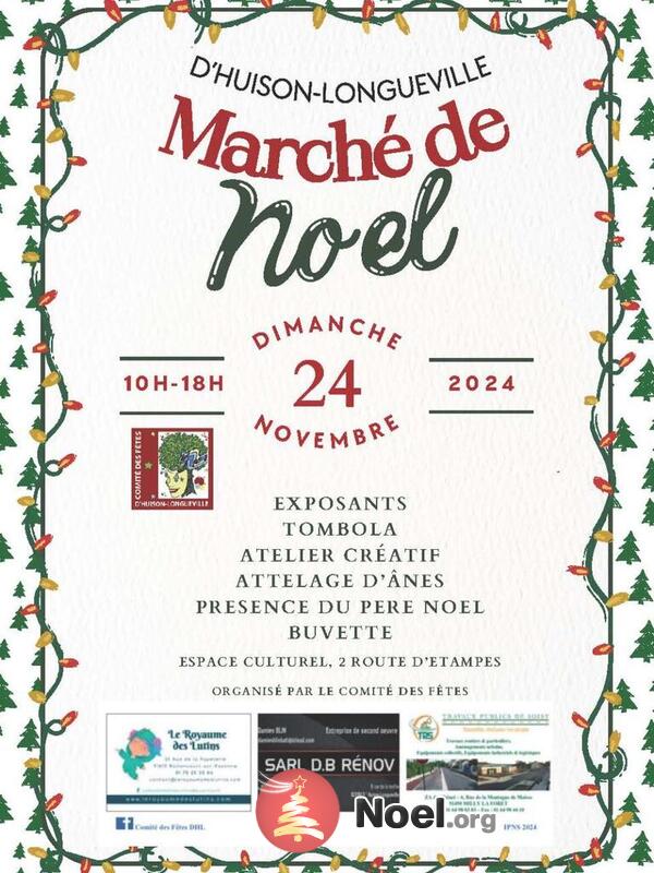 Marché de Noël à D'Huison-Longueville