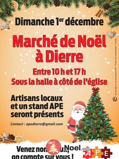 Photo du marché de Noël Marché de Noël à Dierre