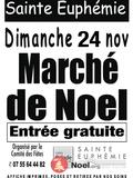 Photo Marché de Noël Dimanche 24 Novembre 2024 à Sainte-Euphémie 0 à Sainte-Euphémie