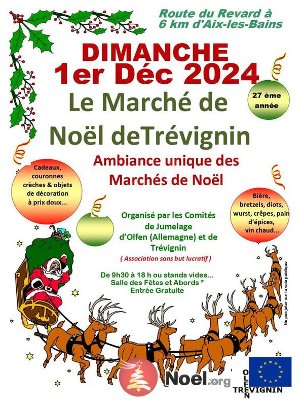 Marché de Noel du Comité de jumelage