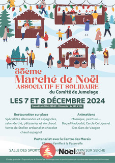 Photo du marché de Noël Marché de noël du comite de jumelage de vern sur seiche