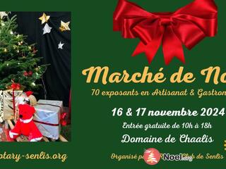 Marché de Noël du Rotary Senlis au Domaine Chaalis