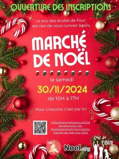 Marché de Noël du Sou des Ecoles de Four