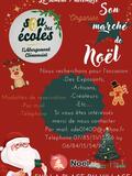 marché de noël du Sou des écoles de l'Abergement