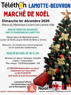 Photo du marché de Noël Marché de Noël du Téléthon de Lamotte-Beuvron