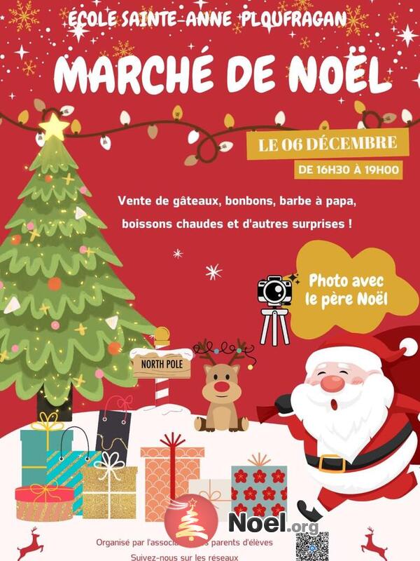 Marché de Noël Ecole Sainte Anne - Ploufragan