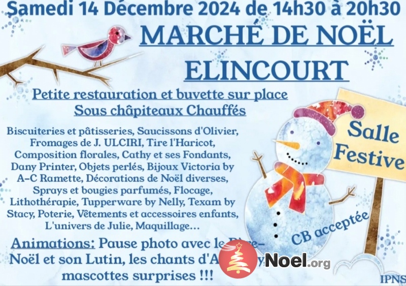 Marché de Noël d'Élincourt