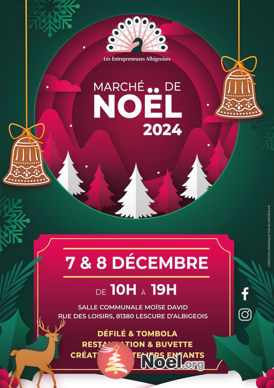 Marché de noël des Entrepreneuses Albigeoises