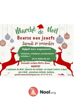 Photo du marché de Noël Marché de Noël et bourse aux jouets