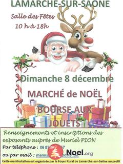 Photo du marché de Noël Marché de Noël et Bourse aux jouets au profit du Téléthon