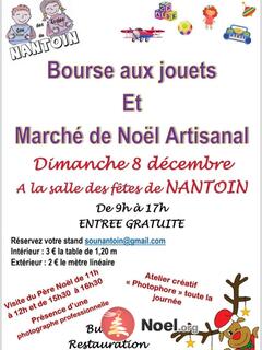 Photo du marché de Noël Marché de Noël et Bourse aux jouets du sou de Écoles de Nant