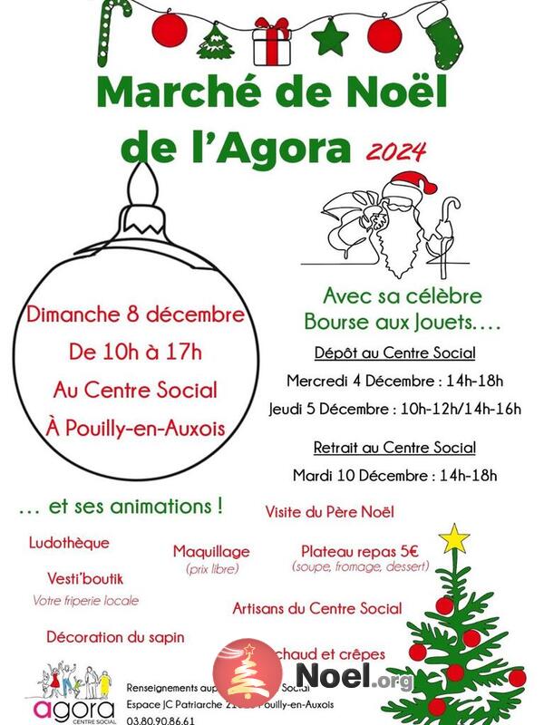 Marché de Noël et Bourse aux jouets de l'Agora