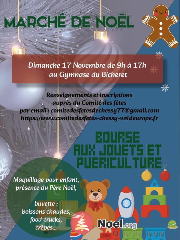 Marché de Noël et Bourse aux jouets - puériculture