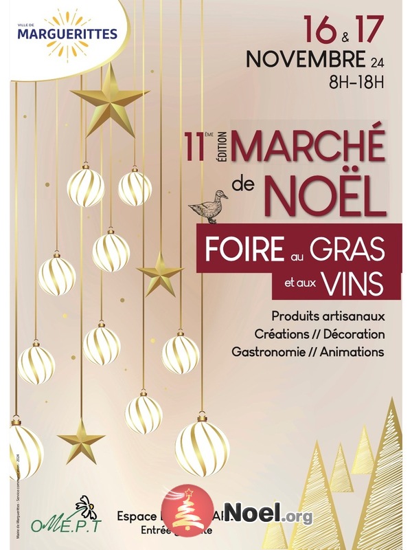 Marché de Noel et foire aux gras