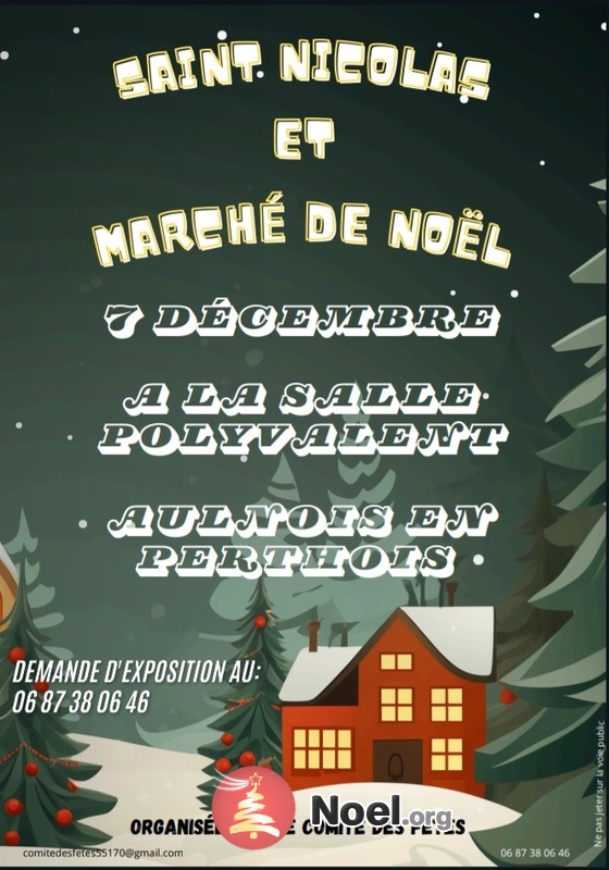 Marché de Noël et saint Nicolas