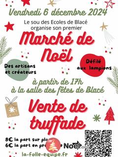 Photo du marché de Noël Marché de Noël et vente de Truffade